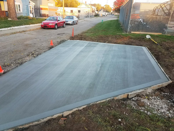 Concrete Slab Installation